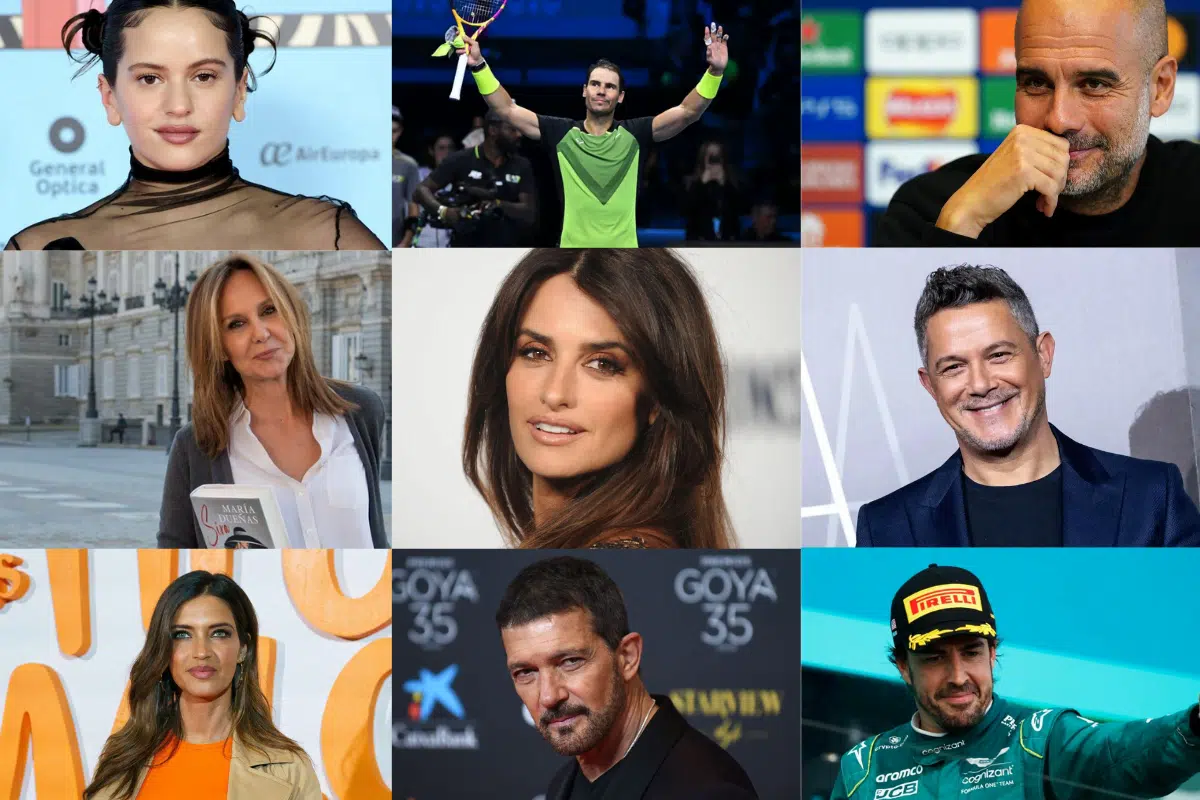 Collage De Personajes Importantes De La Historia